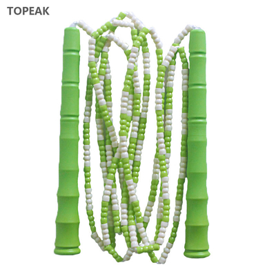 Weiches perlenbesetztes Seilspringen für Erwachsen-Anfänger verwirrt nicht 3 Meter