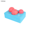 8 Zoll Speicher 6 Zoll-EVA Yoga Block Balls Pinks blaue Myofascial-Freigabe